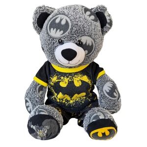 Build a Bear Workshop Batman Teddy Bear Plush with Outfit 17"